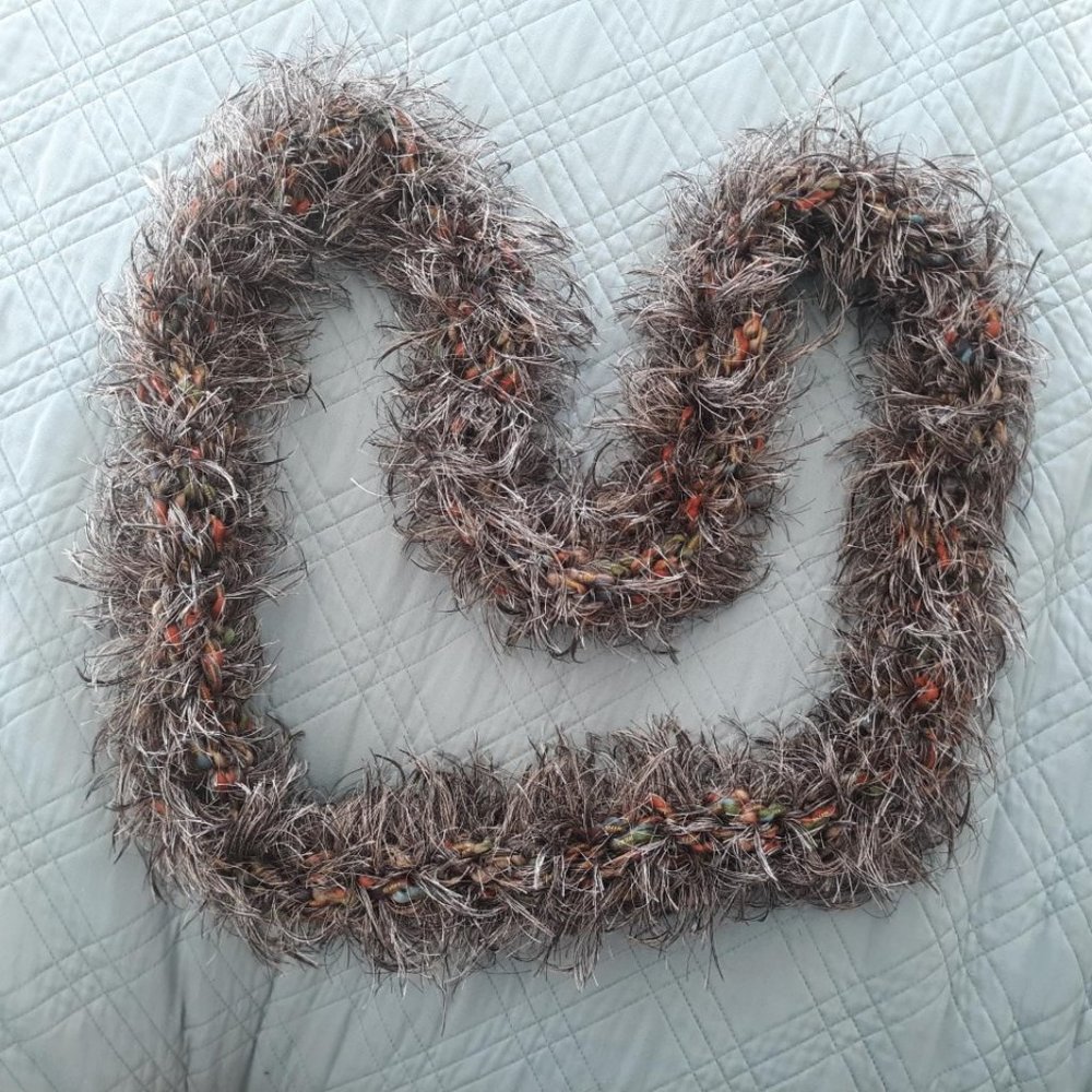 Handknit Infinity Scarf